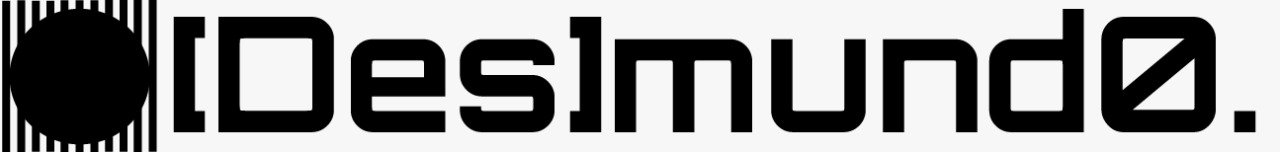 Logo da exposição Desmundo